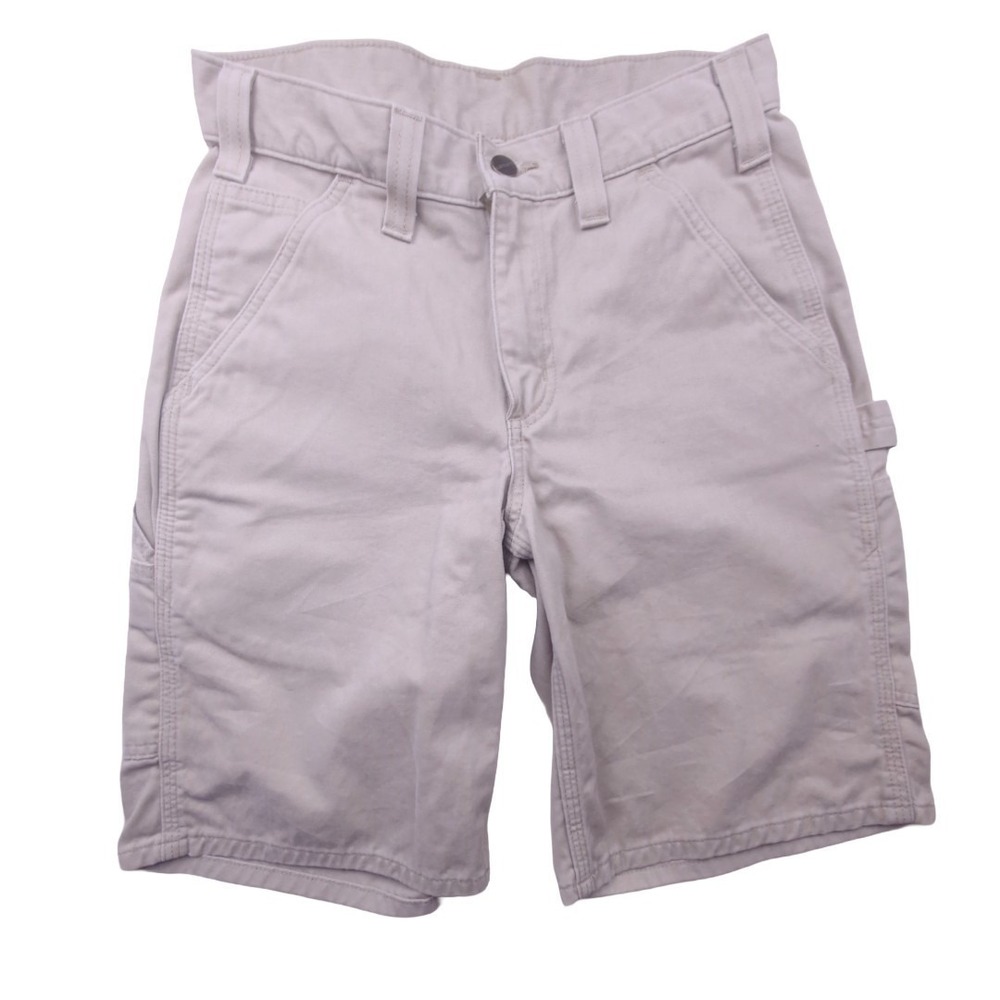 Carhartt Women's Khaki 10 Inch Inseam Relaxed Fit Carpenter Shorts Size 28